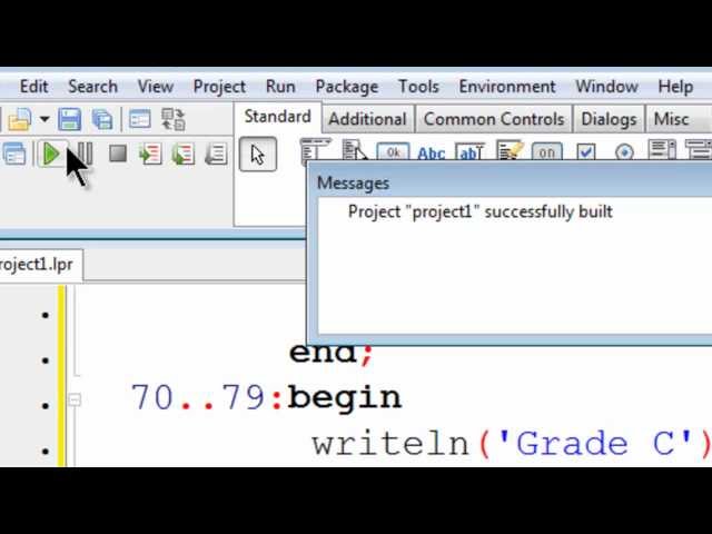 Free Pascal Program Tutorial 6 - Case Statement - Lazarus