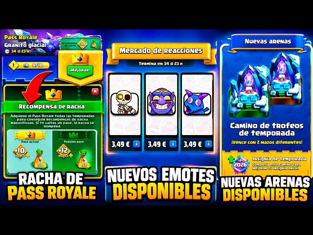 NEW EMOTES AVAILABLE! TESTING the NEW Clash Royale Season 84