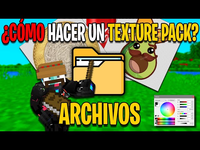 🎨HOW TO MAKE A TEXTURE PACK FOR MINECRAFT?🎨 | #1 FILES