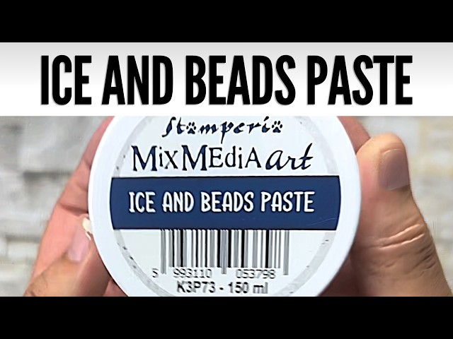 Ice and Beads Paste by Stamperia