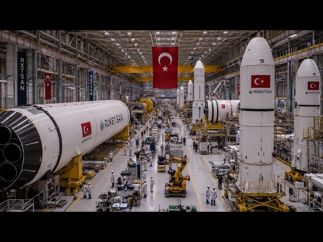 Inside the Massive ROKETSAN Space Center: Building the Heavy Satellite Launch Rocket 🇹🇷🚀