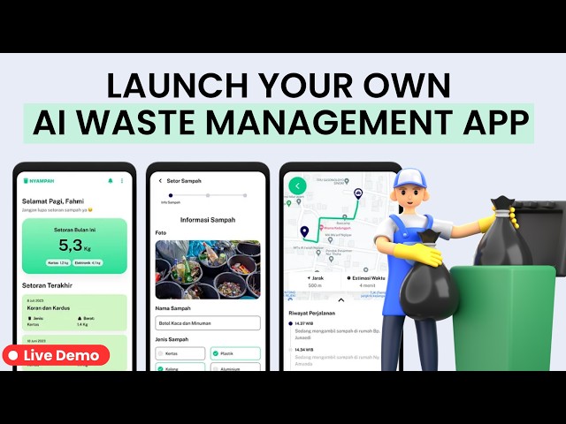 How To Build AI-Based Smart Waste Management App [2026] | Waste Management App Development