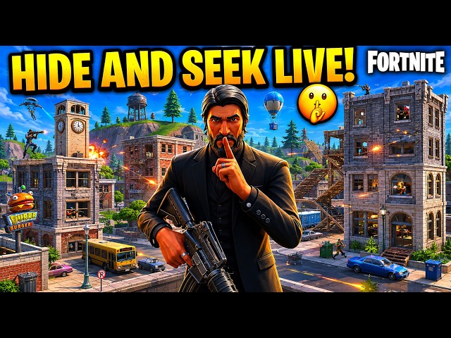 Hide and Seek Custom Games (Fortnite with Subs) | Chapter 7 Season 3 Launches This Saturday