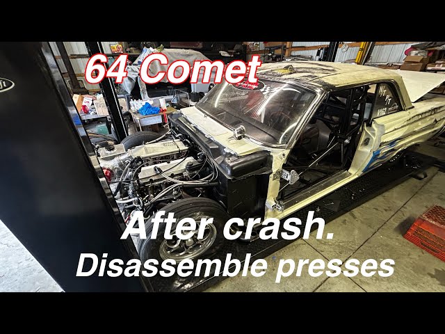 Disassembling the Comet after the crash