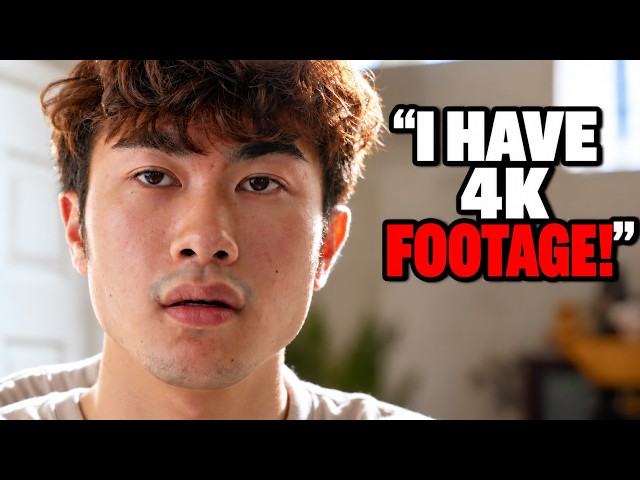 POV: You have 4k proof but you let them lie for 20 minutes first