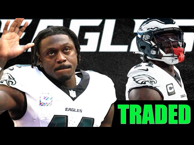 AJ Brown OFFICIALLY traded to the Patriots 🚨