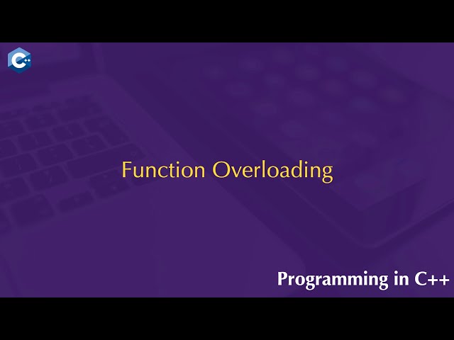Overloading Functions