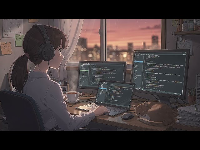 chill coding radio 💻 lofi beats to code & concentrate to ~ warm late-night session