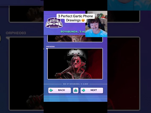 INSANE Jason Drawing in Gartic Phone