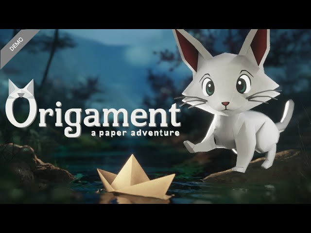Become A Living Letter And Find Your Way - Origament: A Paper Adventure #DemoState
