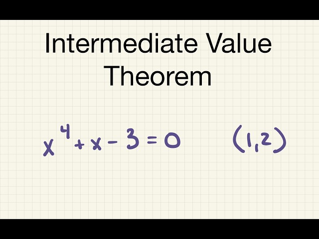 Intermediate Value Theorem Made Easy