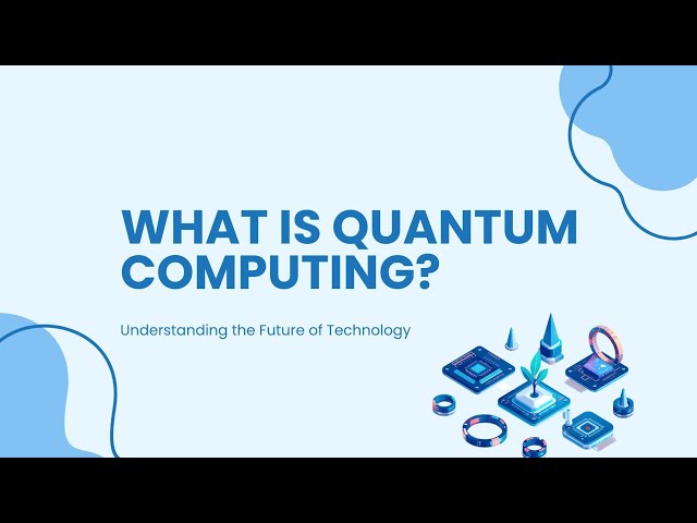 What is quantum computing 