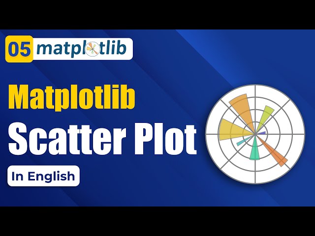 Scatter Plot - In-depth Information About Scatter Plot in Matplotlib [ENGLISH] #5
