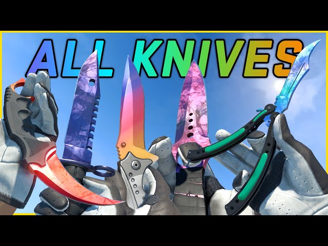 CS2 ALL Knives And Animations - New Knife Animations