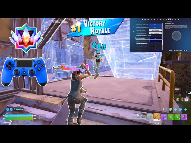 *NEW* Console Peterbot controller settings fortnite | Unreal Reload Ranked PS5 Gameplay 