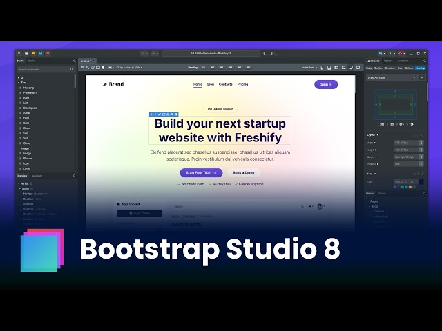 What's new in Bootstrap Studio 8