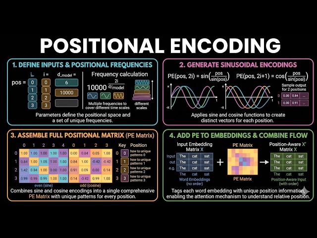 Why Transformers Need Positional Encoding | Sin & Cos Explained Visually