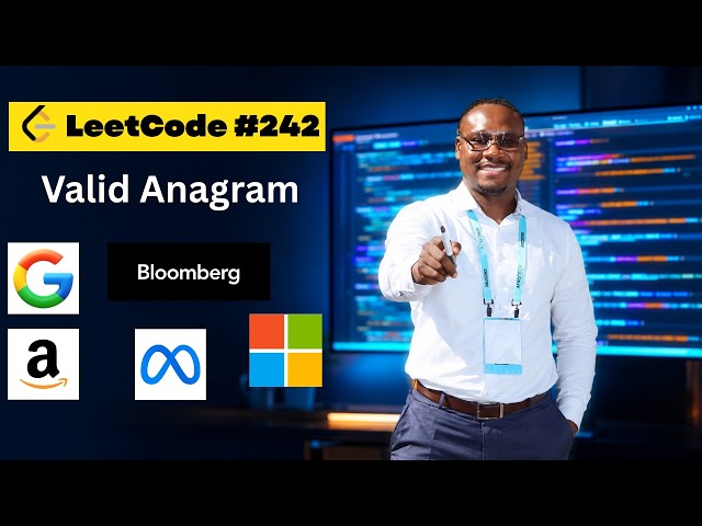 LeetCode 242 Valid Anagram — Brute Force to Optimal (ord Array Explained)