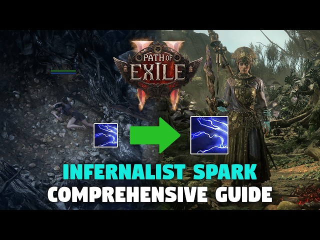 [0.5.5] Level 1 TO MAPS Infernalist Spark League Start Comprehensive Guide | Path Of Exile 2