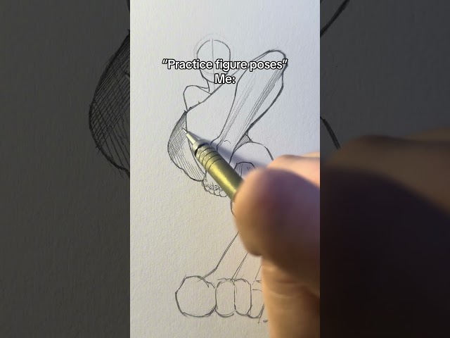 "Practice figure pose" || Jmarron