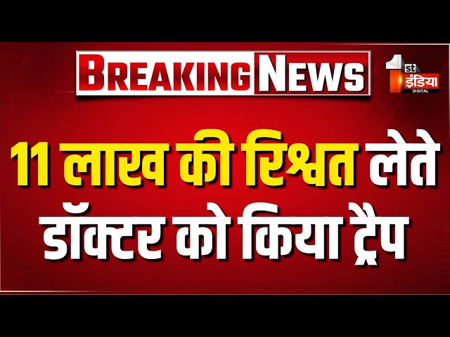 ACB Trap: ACB ने 11 लाख की रिश्वत लेते डॉक्टर पंकज को किया ट्रैप | Bhilwara | Rajasthan News