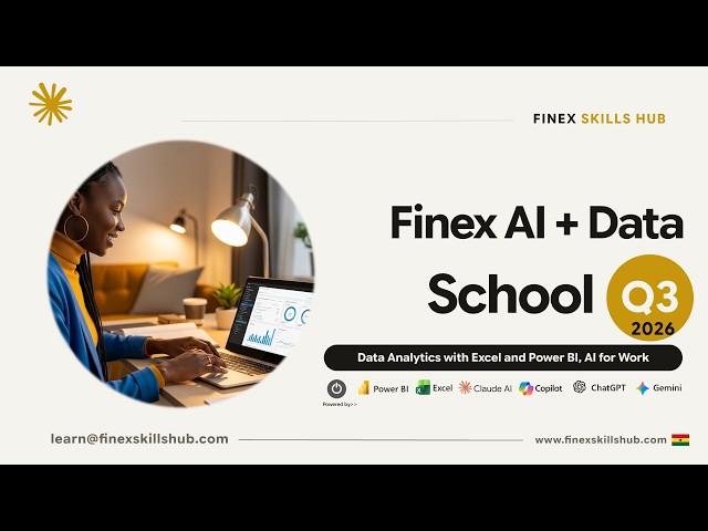 Finex AI and Data School - Preview Class for Q3 2026