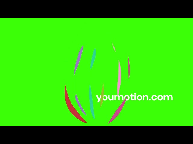 Green Screen Magic Energy Ring Element