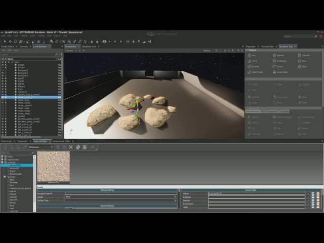 CRYENGINE 5 Space Level Tutorial 07