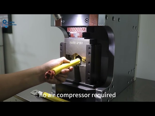 KK Servo Terminal Crimping Machine | Pure Servo Drive for Large Gauge Terminals (10T–50T)