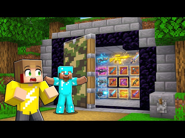 Geheime Wapen Bunker Maken In Minecraft (Survival)