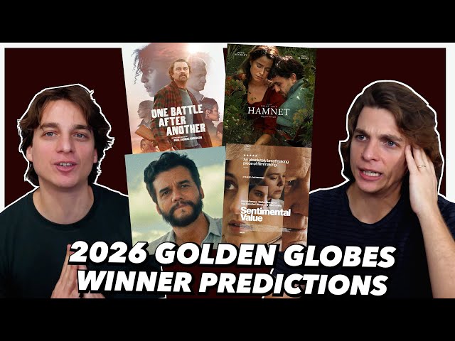 ¡Predicciones del ganador del Globo de Oro 2026!