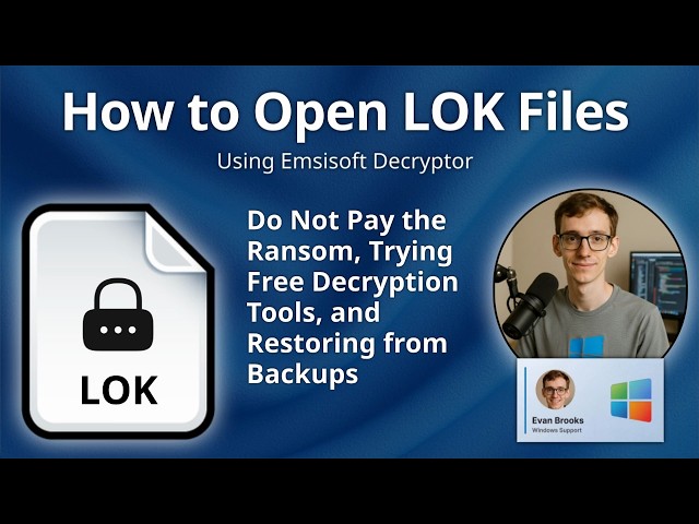 How to Open LOK Files (STOP/Djvu Ransomware Encrypted)