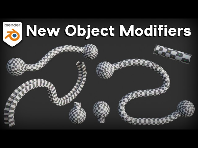 New Object Modifiers in Blender 5.0!