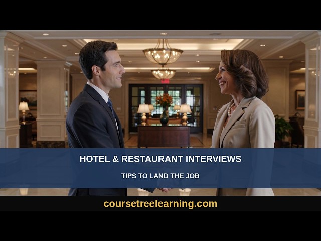 Hotel & Restaurant Interview Tips: How to Land the Job