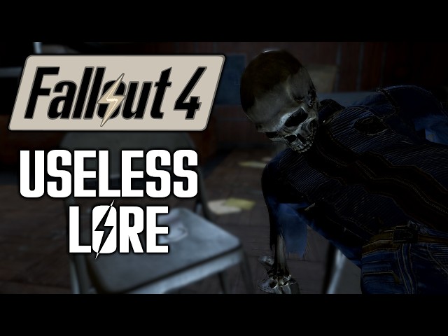 Over 1 Hour of Useless Fallout 4 Lore