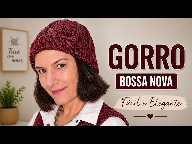 Bossa Nova Knit Beanie | Easy and Elegant
