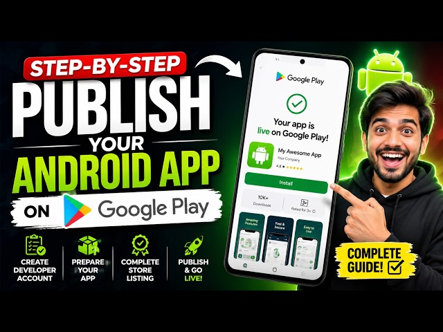 How to Publish Android App to Google PlayStore in 2026 #chatgpt #ai #flutter #kotlin #playstore