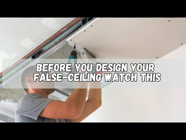 False Ceiling Design Guide for Indian Homes | Mistakes, Cost & Best Types | Reimagined Studio