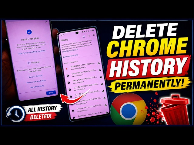 How to Delete Chrome History Permanently (All Browsing History) – 2026