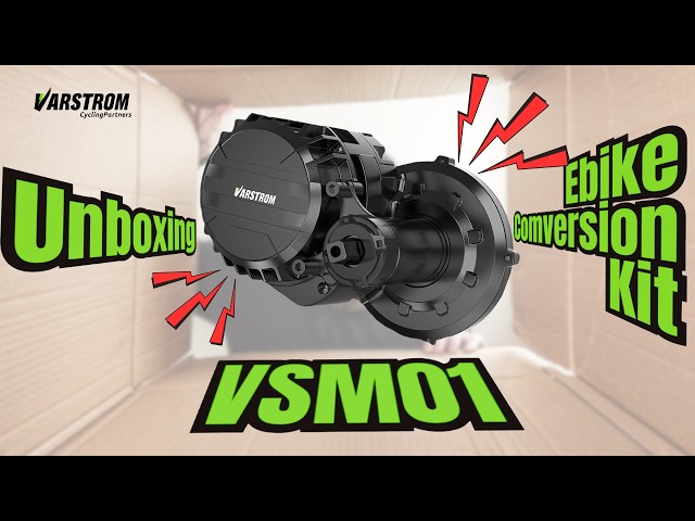 Varstrom VSM01 Mid-Drive Motor Unboxing & Review |Leading a New Breakthrough in "Ride as One" Riding