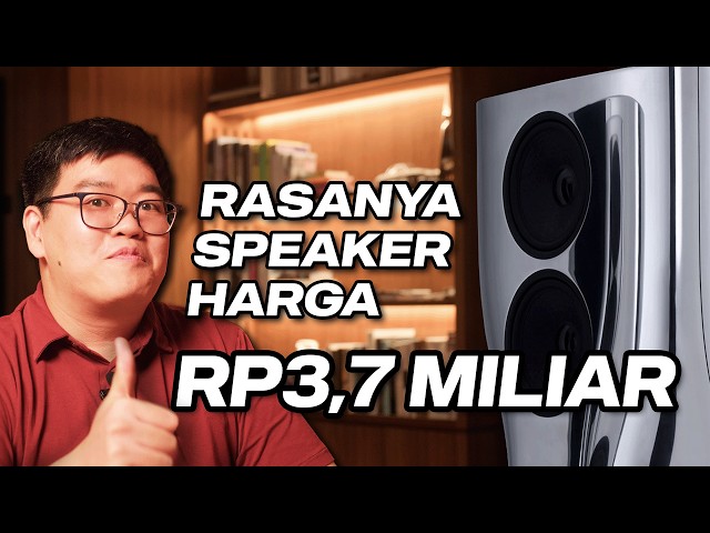 Try the 3 Billion Rupiah Speaker That Only 100 Pairs Exist in the World! | KEF Muon Review
