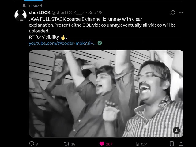 free java full stack  videos @coder-m6k