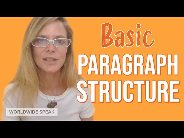 Basic Paragraph Structure | English Writing Skills | 2020