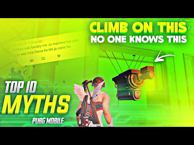 Top 10 Mythbusters in PUBG Mobile | PUBG Myths #3 | IND AMOL