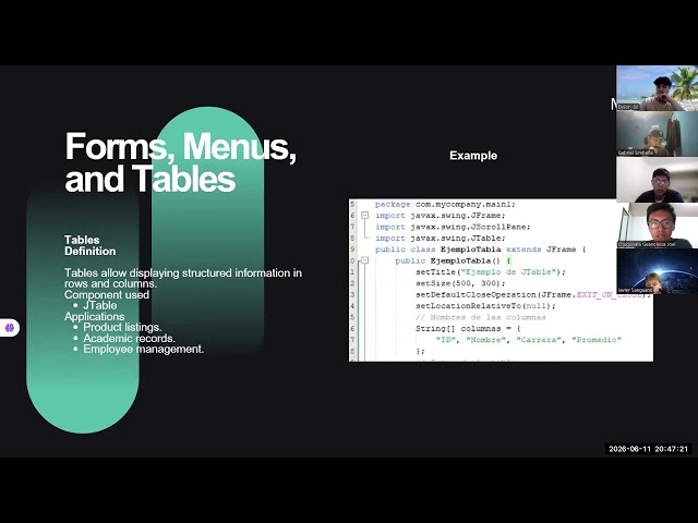 Interfaces Gráficos y Objetos en Java