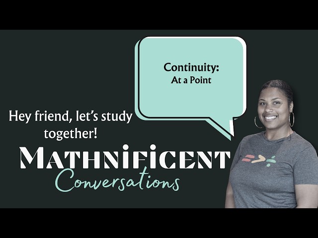 Continuity at a Point | Definition