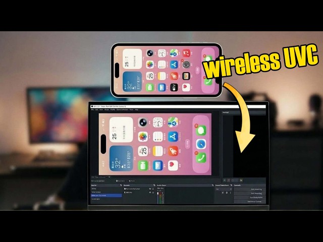 Turn Your iPhone Screen into a UVC device for OBS Studio!  iOS to UVC