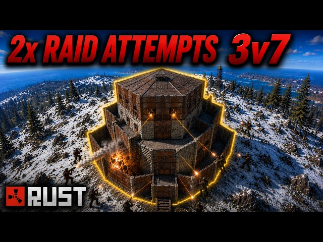 Rust- DOUBLE RAID DEFENSE