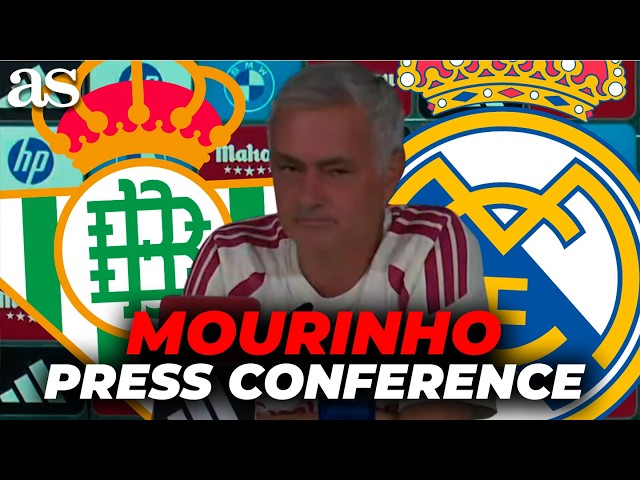 MOURINHO full PRESS CONFERENCE ahead of BETIS vs REAL MADRID | LALIGA