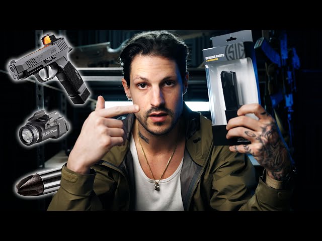 ASMR Weapon Customization (getting you kitted) Gun Sounds Sig P365XL | Arms Dealer Roleplay (Part 2)